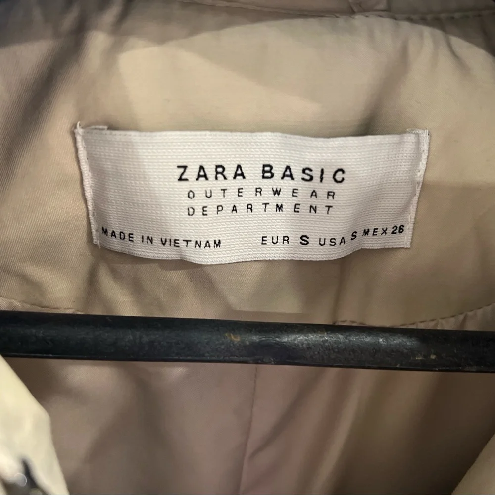 Brand new never used Zara Basic Trench Coat - Picture 3 of 10